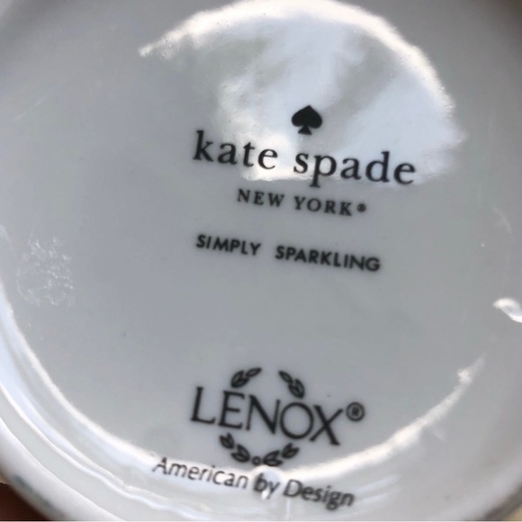 12 ounce Lenox Kate Spade Coffee Mug “Good as Gold”. - Picture 4 of 4